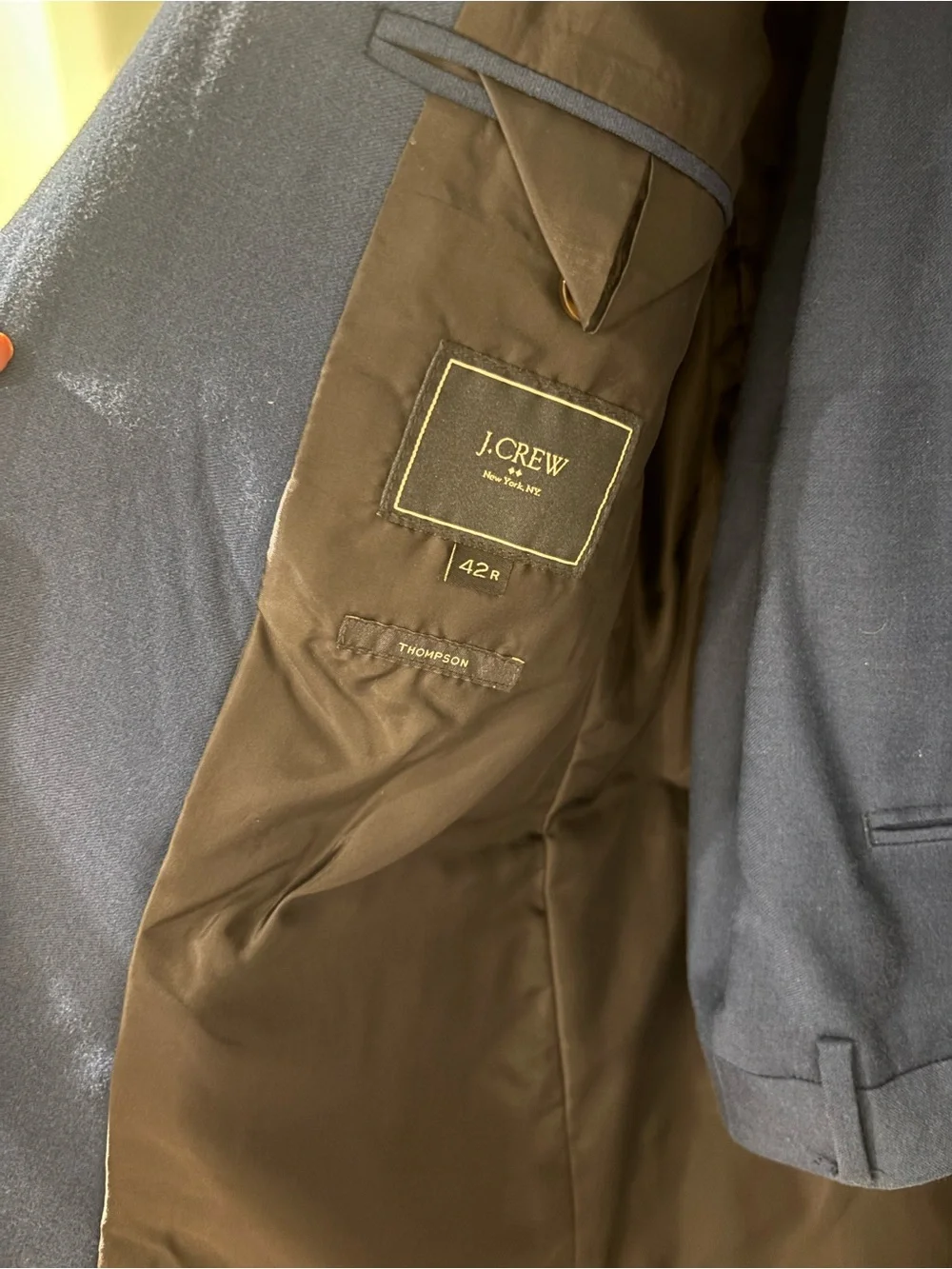 J. Crew Men's Royal Blue Suit